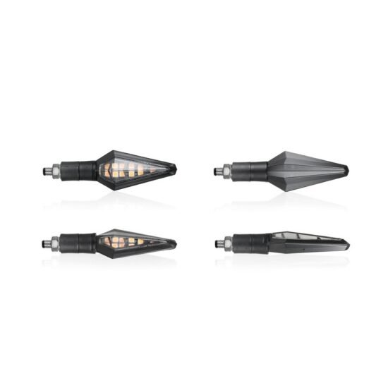 Clignotants à LED CHAFT Teaser (Noir/Fumé)