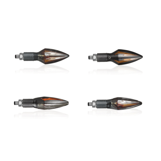 Clignotants CHAFT Thunder (Noir/Fumé)