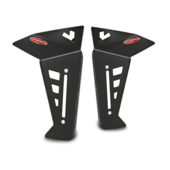 Ecopes de radiateur BARRACUDA pour Yamaha FZ1 & FZ8