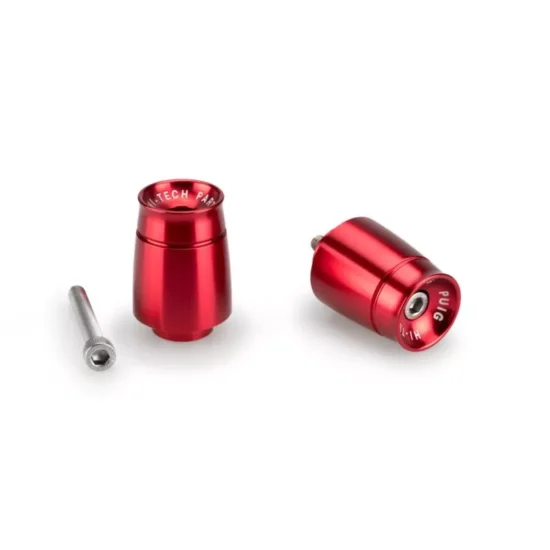Embouts de guidon PUIG Sport (Rouge)