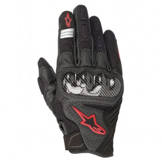 Gants ALPINESTARS SMX-1 Air V2 (Noir/Rouge Fluo)
