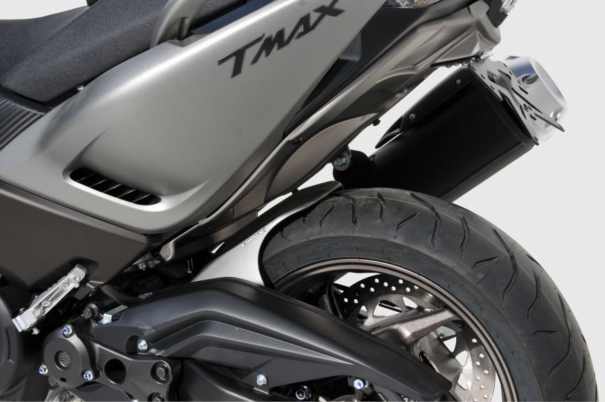 Garde boue arrière Evo Noir Satin ERMAX pour Yamaha T-Max 530 (12-16)
