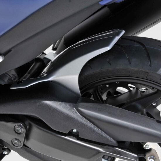 Garde boue arrière Noir Satin ERMAX pour Yamaha T-Max 560 (20-21)