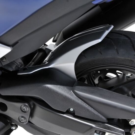 Garde boue arrière Noir Satin ERMAX pour Yamaha T-Max DX/SX (17-19)