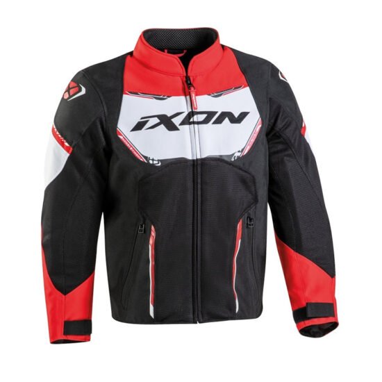 Blouson IXON Striker Air Kid (Noir/Rouge/Blanc)
