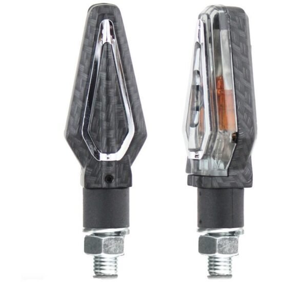 Clignotants CHAFT Sound (Carbon/Fumé)