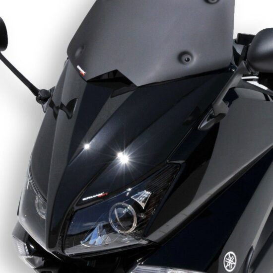 Pare-brise Noir Satin ERMAX Hyper Sport pour Yamaha T-Max 530 (12-16)