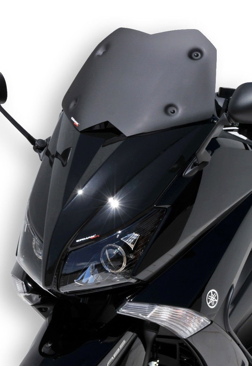 Pare-brise Noir Satin ERMAX Hyper Sport pour Yamaha T-Max 530 (12-16)