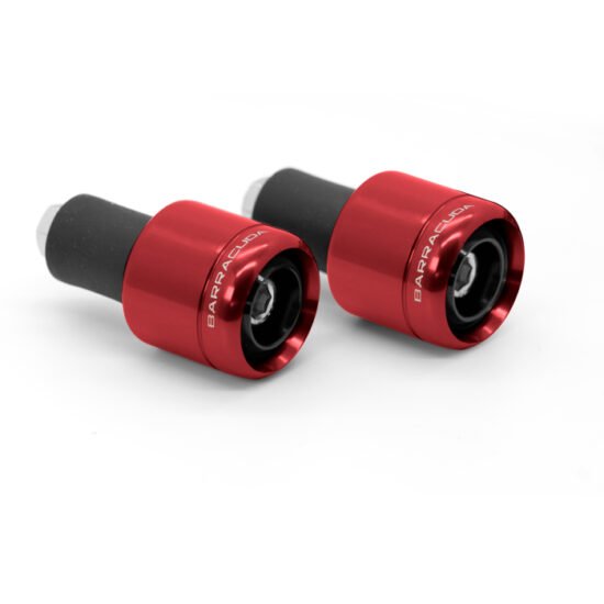 Embouts de guidon BARRACUDA (Rouge)