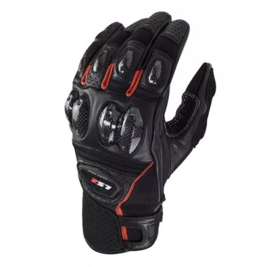 Gants LS2 Spark 2 (Noir/Rouge)