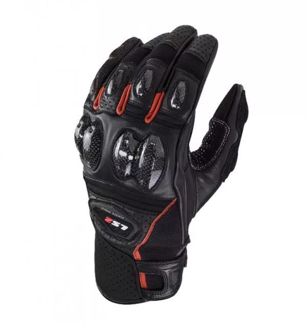 Gants LS2 Spark 2 (Noir/Rouge)