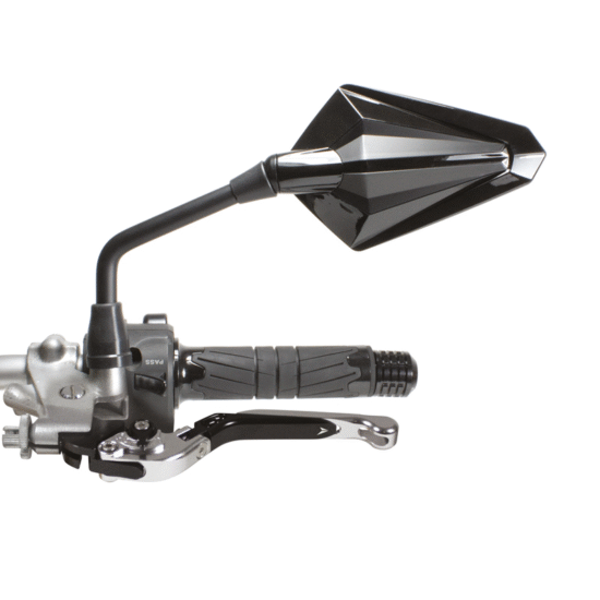 Rétroviseur CHAFT Glory (Noir Brillant/Noir Mat)