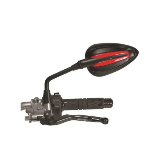 Rétroviseur Réversible CHAFT Bunny (Noir Mat/Rouge)