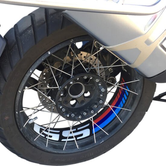 Liserets de jantes en arc GS PUIG (Noir) pour BMW R 1200 GS ADV (14-18)
