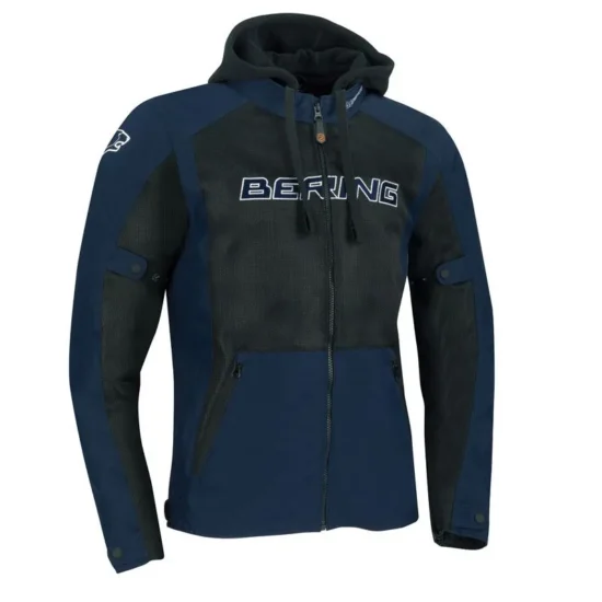 Blouson BERING Spirit (Noir/Bleu)
