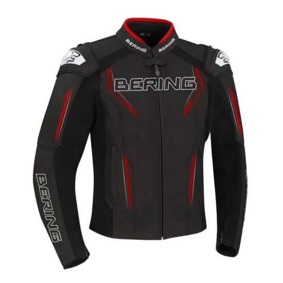 Blouson BERING Sprint-R (Noir/Rouge)