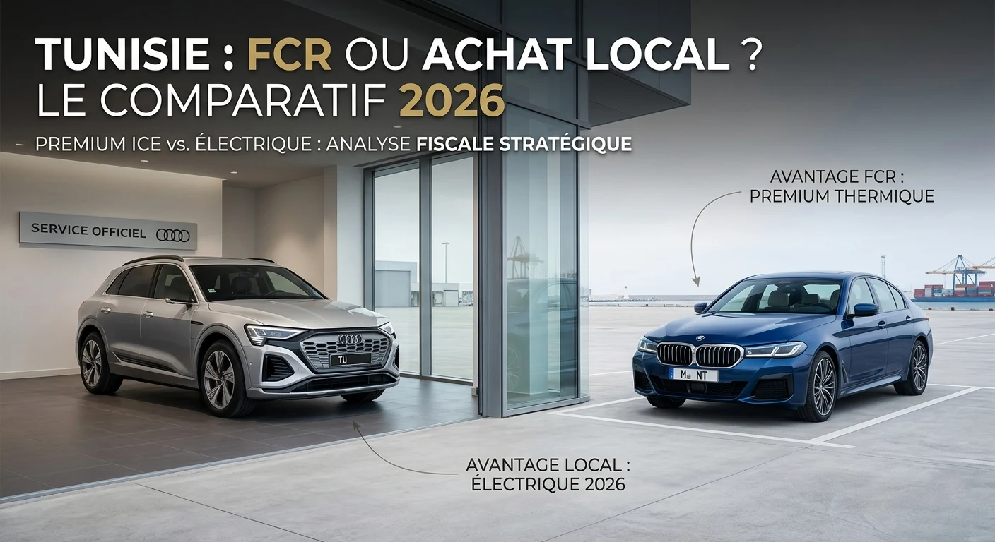 Acheter une voiture en Tunisie ou via FCR