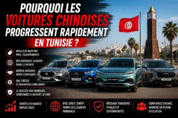 voitures chinoises Tunisie